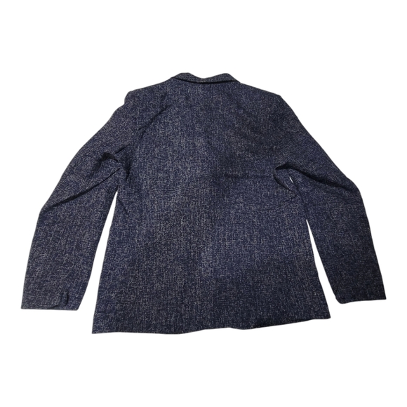 Proper Pair Womens Navy Textured Blazer In Size XS NWT $140 - Picture 2 of 7